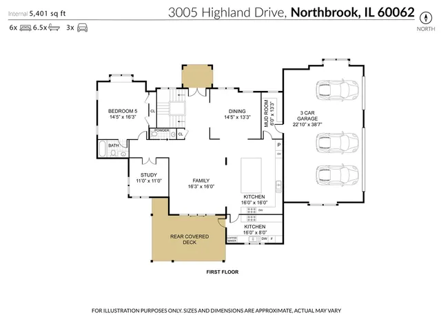 $2,799,000 | 3005 Highland Road, Northbrook, IL 60062