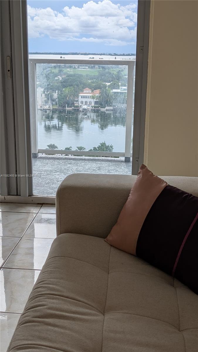 5701 Collins Avenue, Unit 1105 Miami Beach, FL 33140 - Photo 5 of 26 a view of balcony with furniture