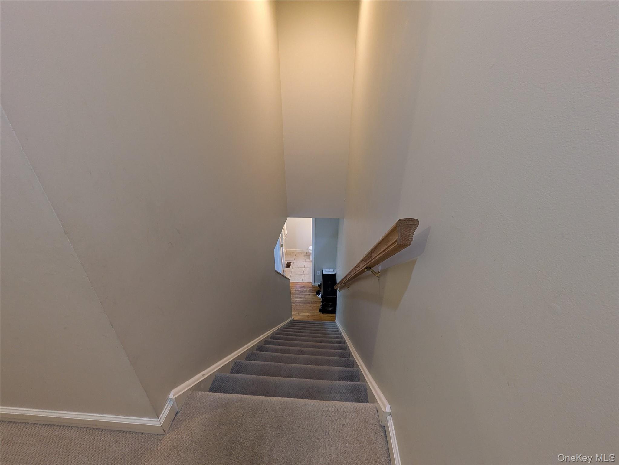 1206 Eagles Ridge Road Brewster, NY 10509 - Photo 23 of 29 Staircase featuring carpet floors and baseboards