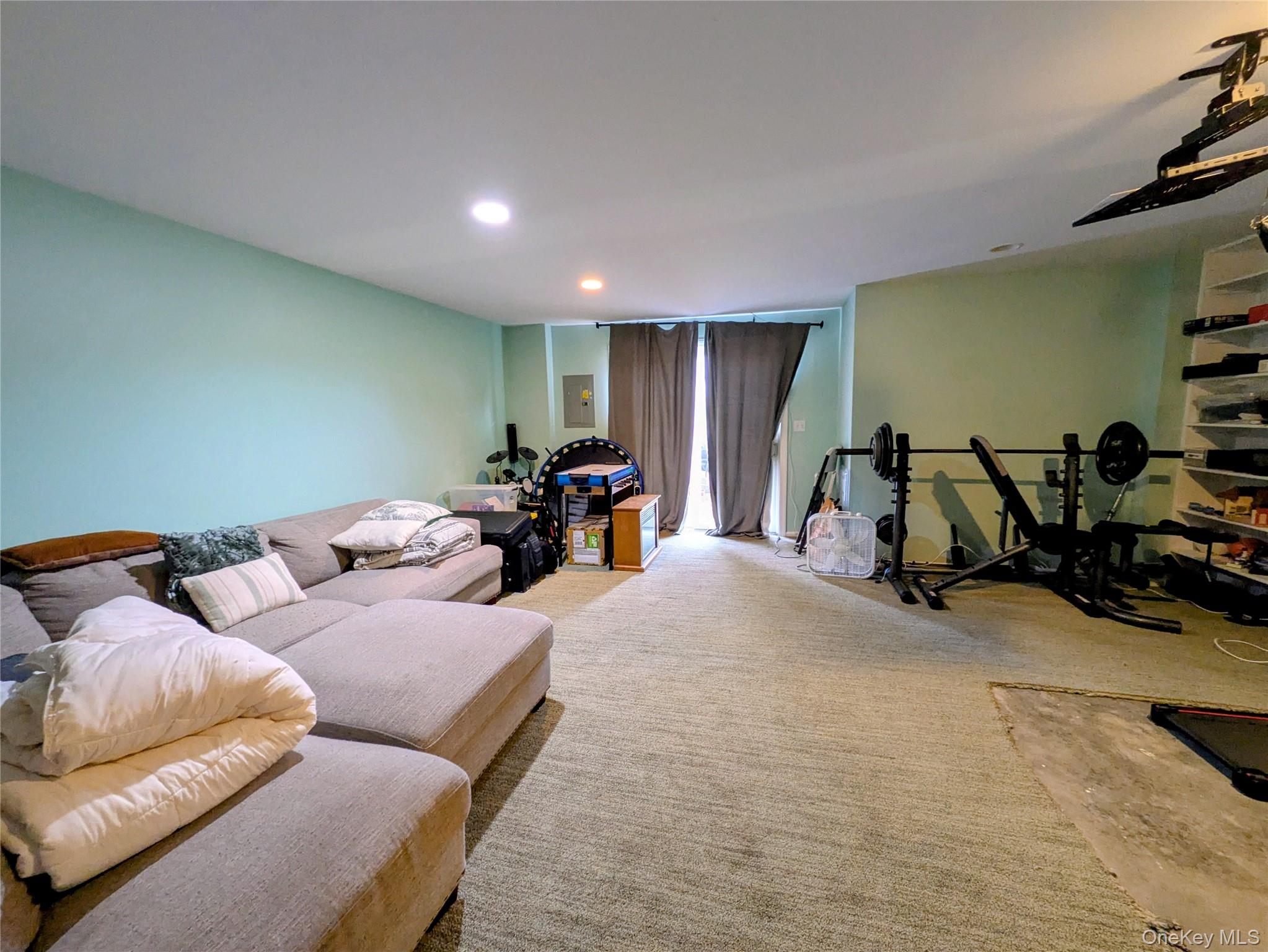 1206 Eagles Ridge Road Brewster, NY 10509 - Photo 24 of 29 Living room featuring recessed lighting and electric panel