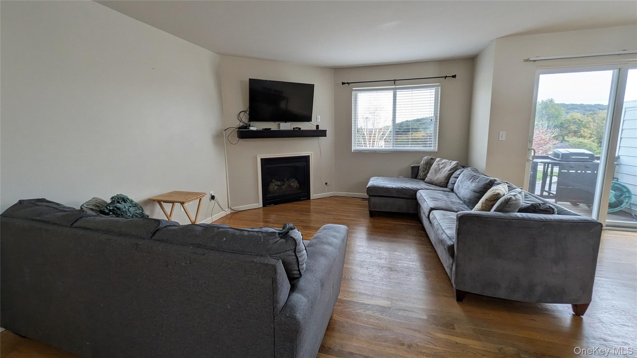 1206 Eagles Ridge Road Brewster, NY 10509 - Photo 4 of 29 Living room featuring a fireplace and wood finished floors