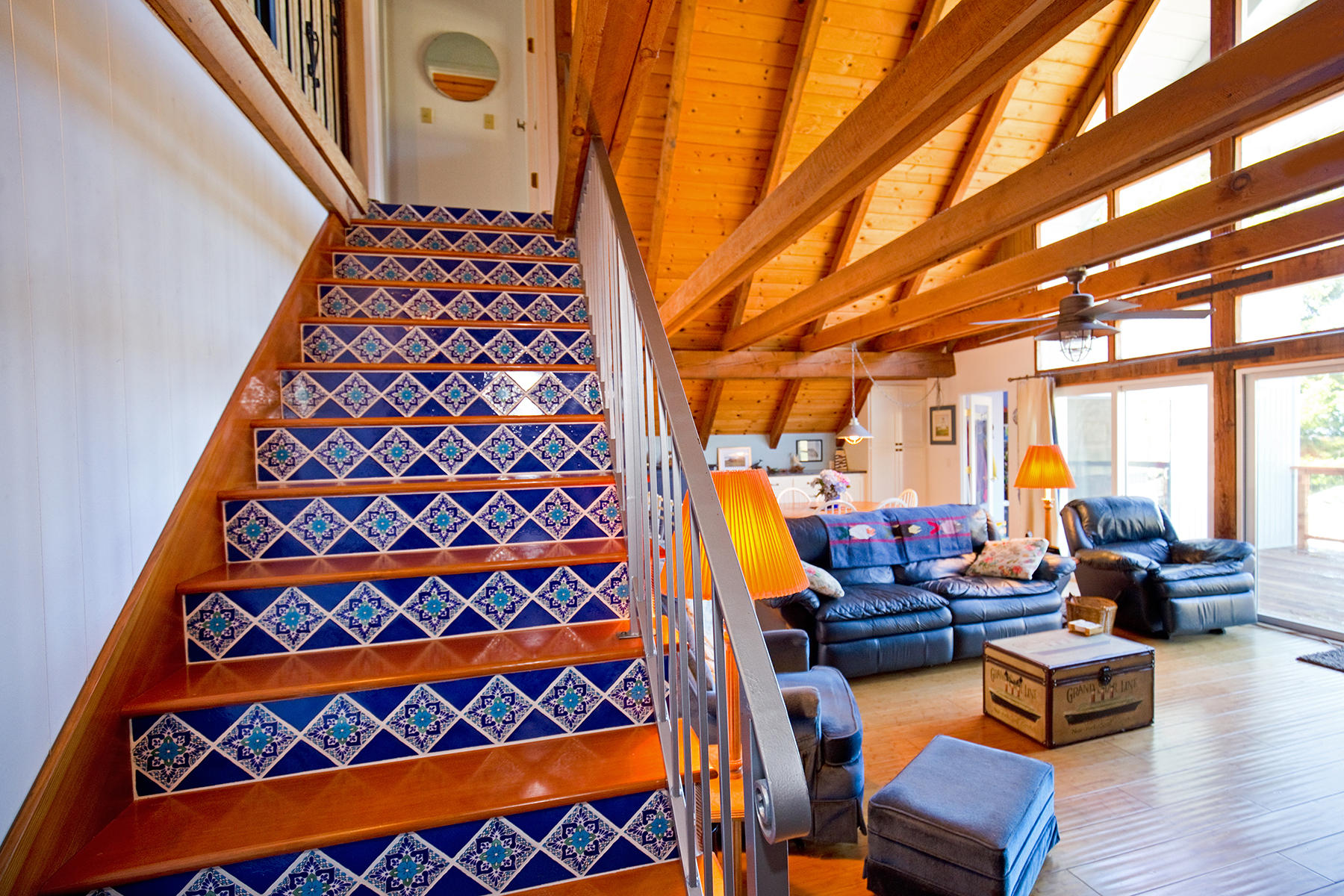 15 Spring Road Shelter Cove, CA 95589 - Photo 14 of 24 Stairs to upper level