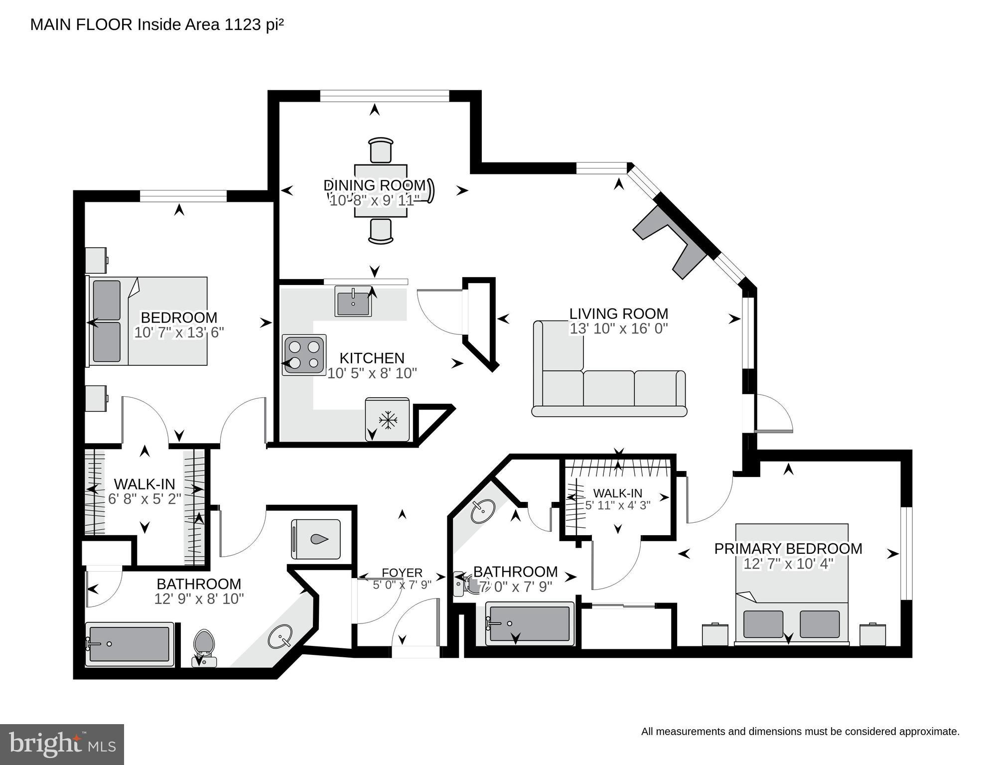5575 Seminary Road, Unit 404 Falls Church, VA 22041 - Photo 17 of 17 Full Floorplan