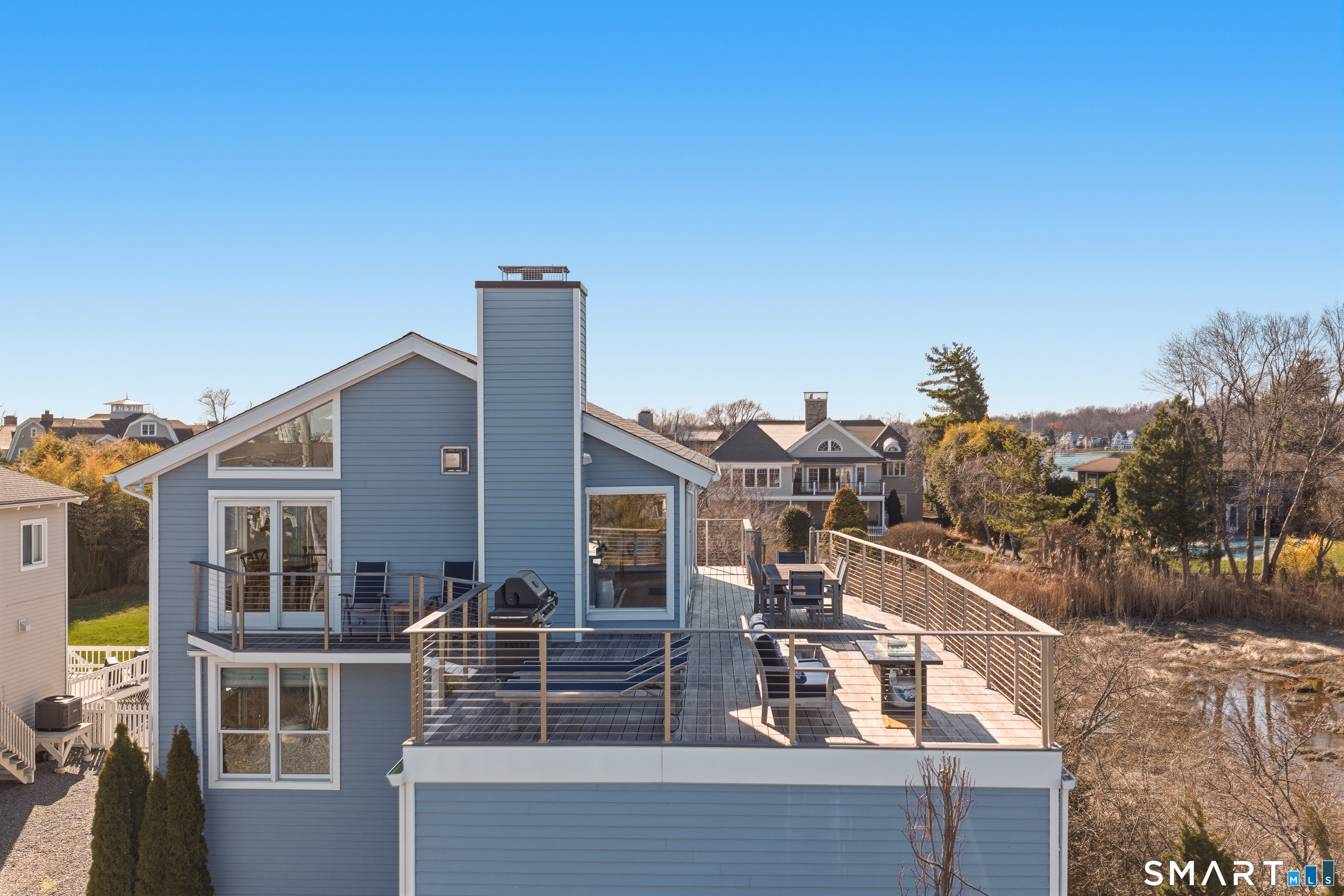 9 Marsh Road Westport, CT 06880 - Photo 21 of 39 a view of a house with a park