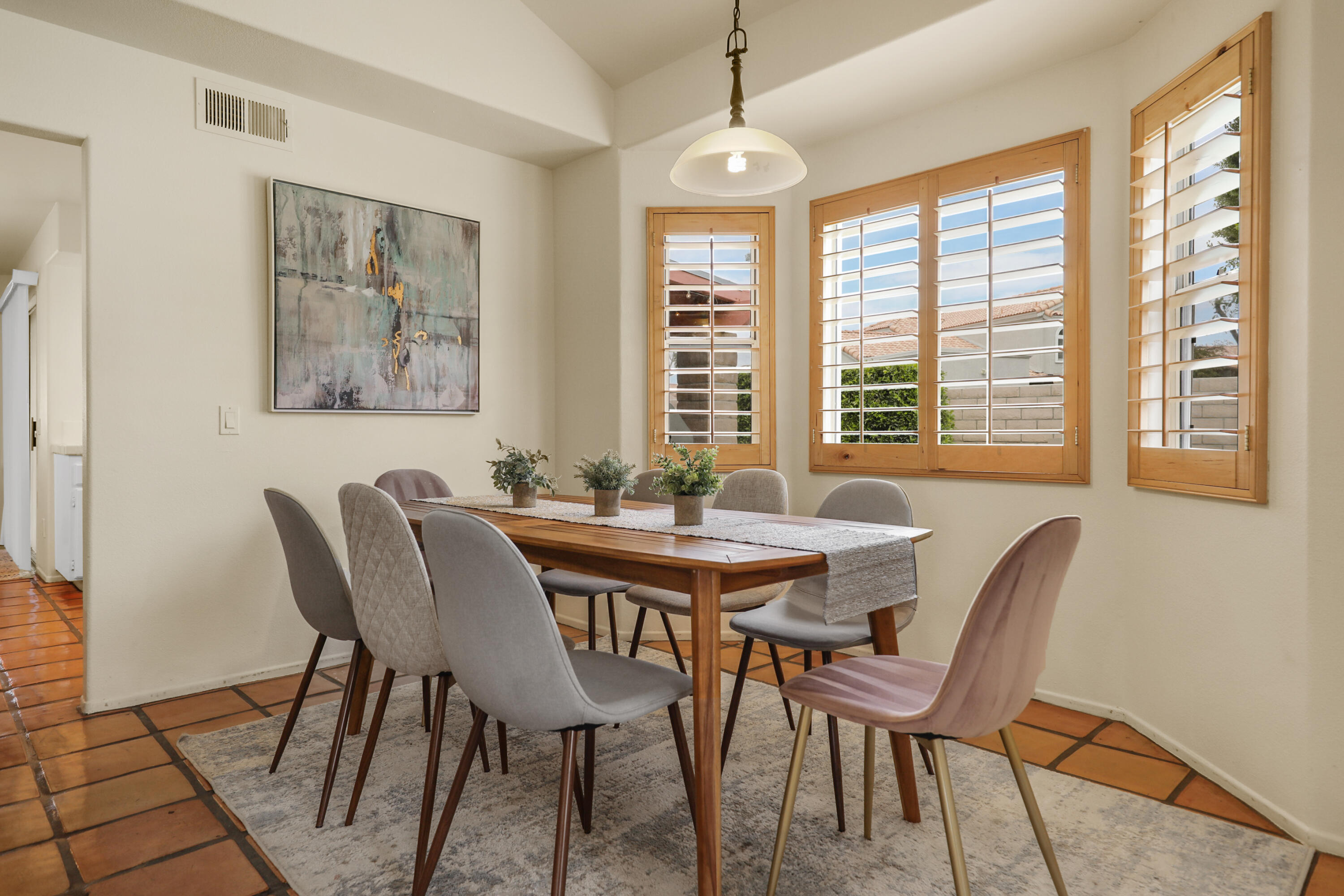 80380 Paseo Encanto Indio, CA 92201 - Photo 9 of 32 a view of a dining room with furniture window and outside view