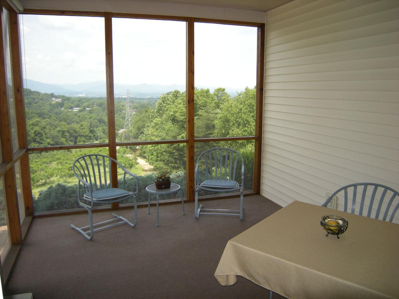 6087 Wertz Orchard Road Roanoke, VA 24018 - Photo 9 of 14 Screened Porch