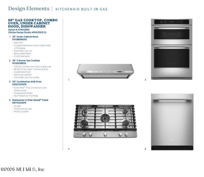 415 Sapling Terrace St. Johns, FL 32259 - Photo 7 of 13 BR 240 Appliance Package
