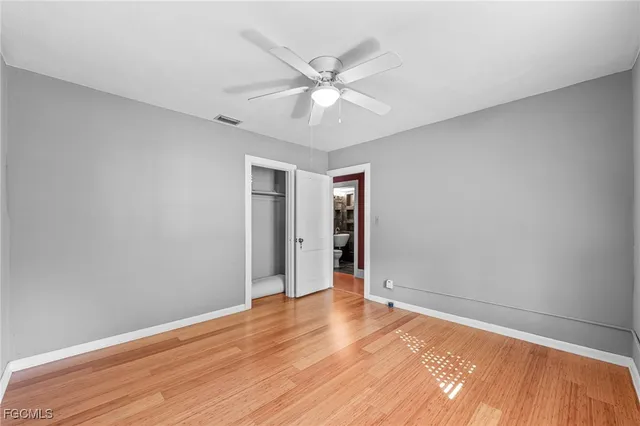 wooden floor in an empty room