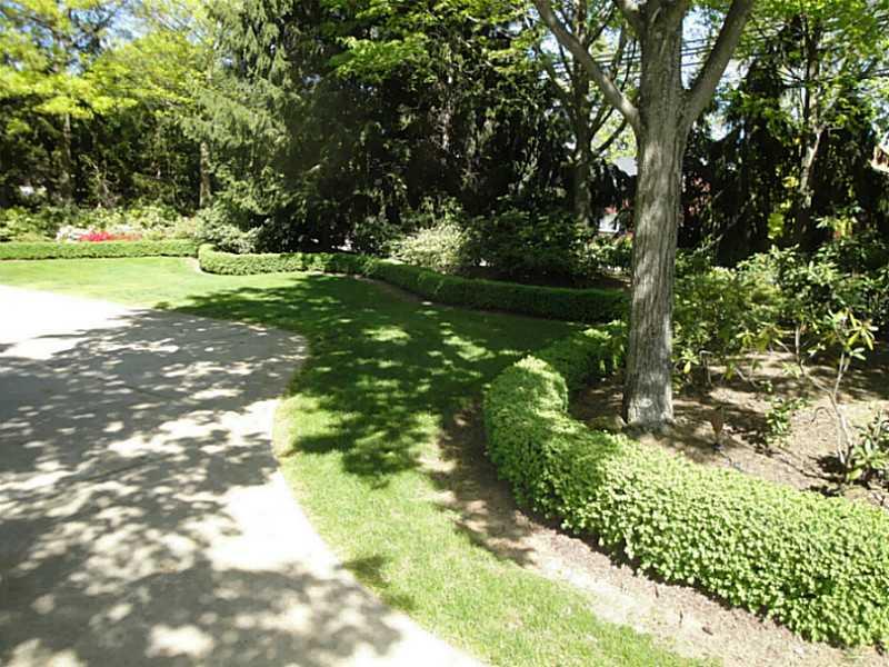 4 Elmhurst Road Green Tree, PA 15220 - Photo 25 of 25 Land/Lot. Another view of the attractive border landscaping surrounding the double lot. A security system and home warranty are also offered.