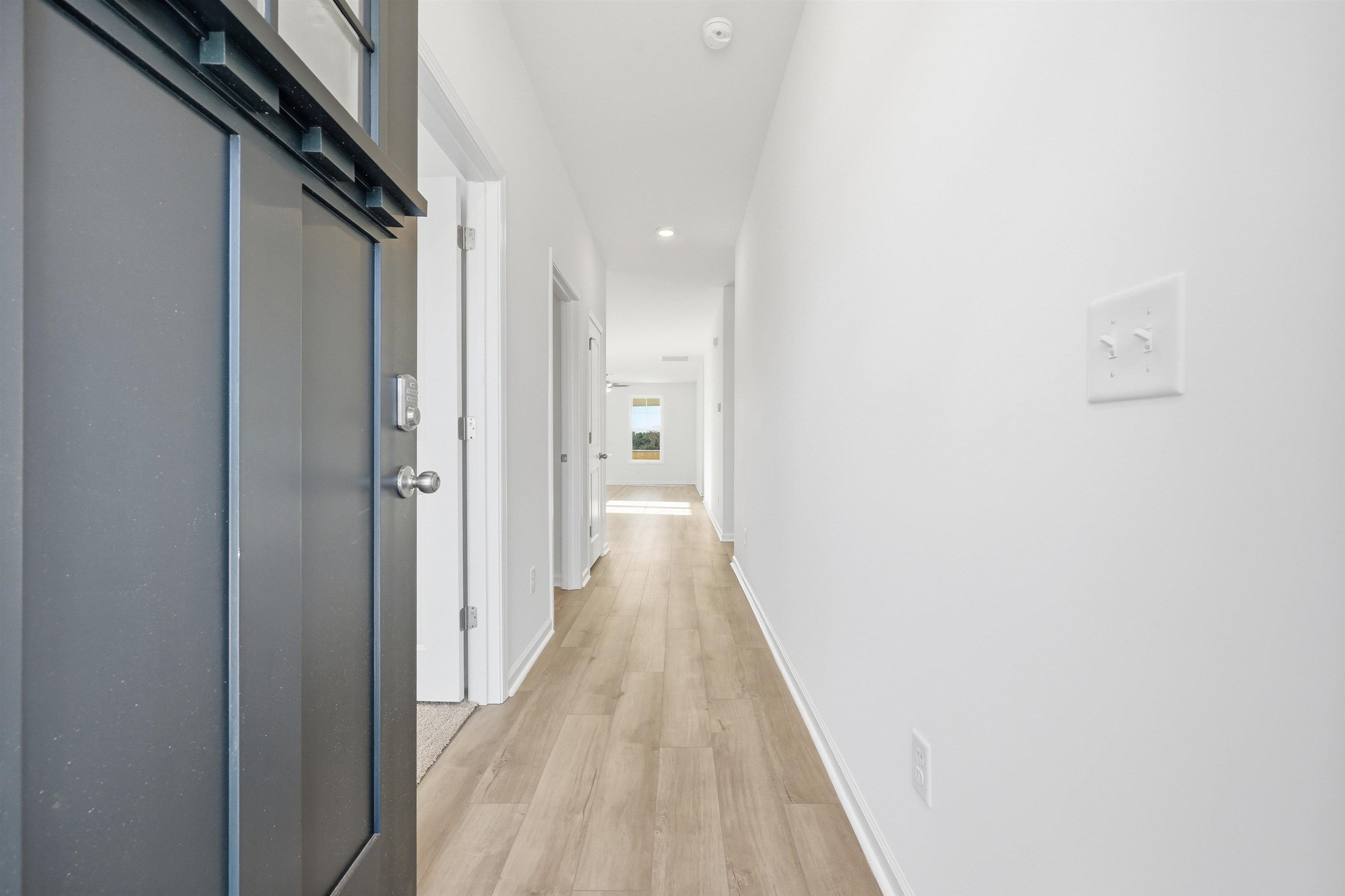 145 River Birch Drive Loris, SC 29569 - Photo 2 of 36 Hall with recessed lighting and light wood-type flooring