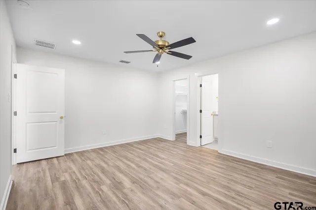 wooden floor in an empty room