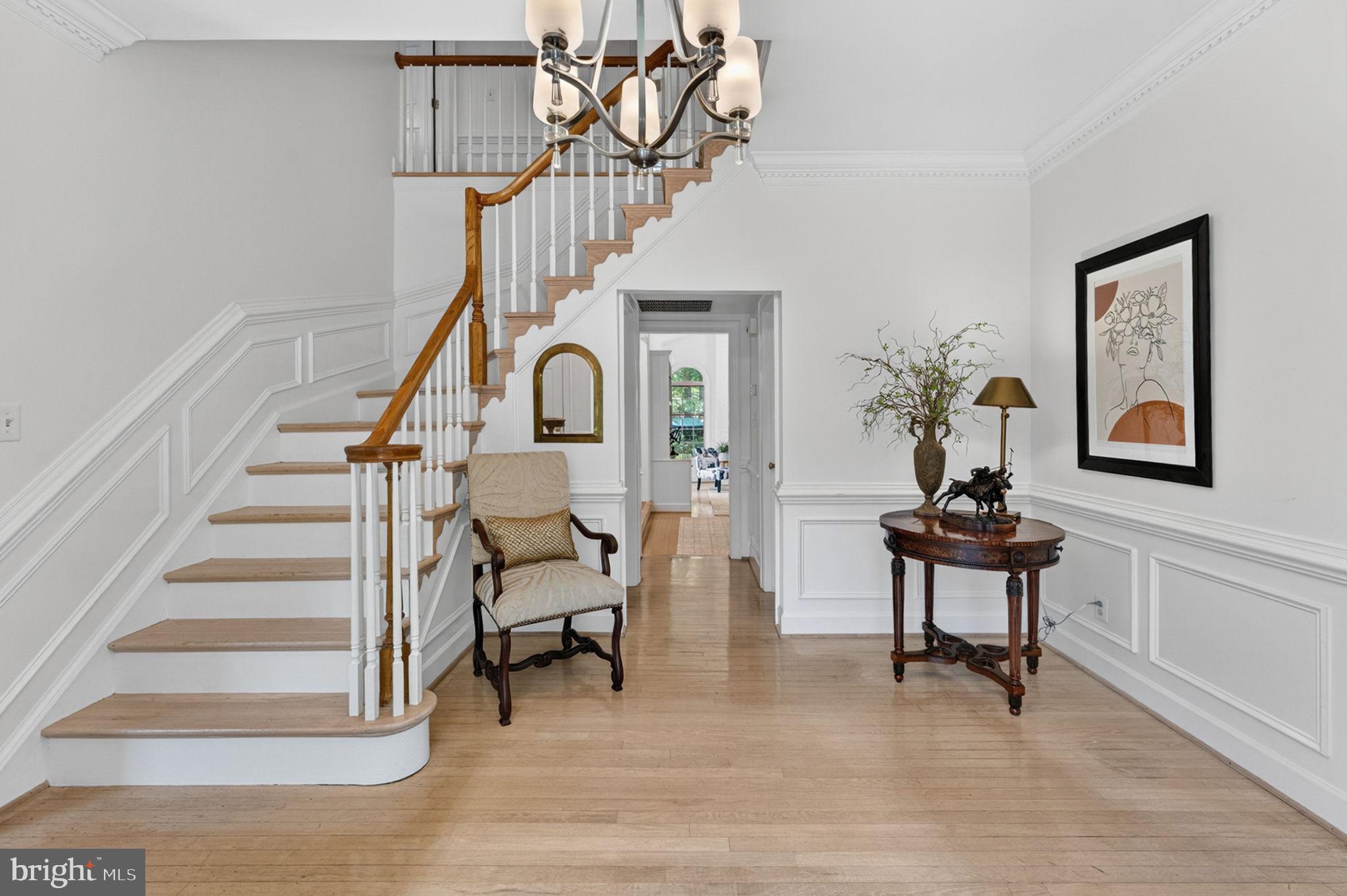 4531 Den Haag Road Warrenton, VA 20187 - Photo 4 of 103 a view of entryway livingroom and hall with wooden floor