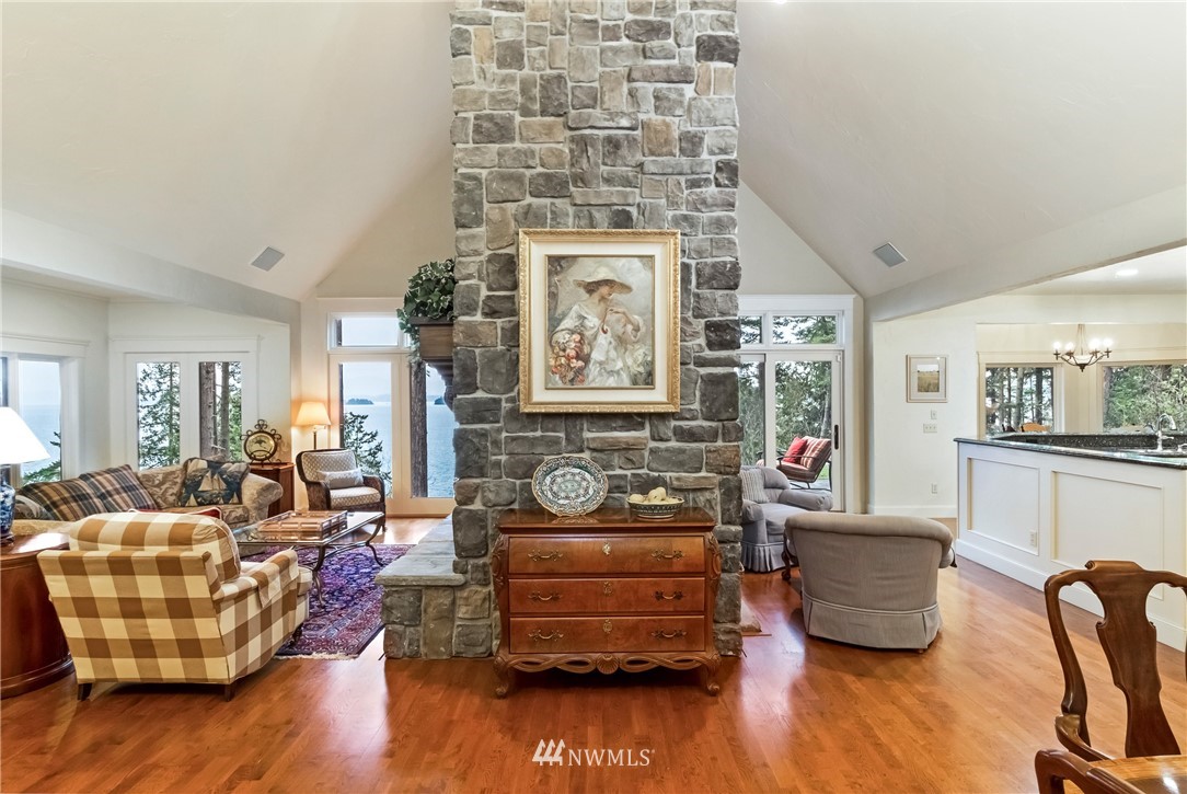 764 Big Foot Road Friday Harbor, WA 98250 - Photo 7 of 34 a living room with furniture and wooden floor