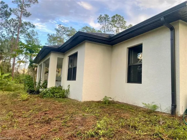 a house with a outdoor space