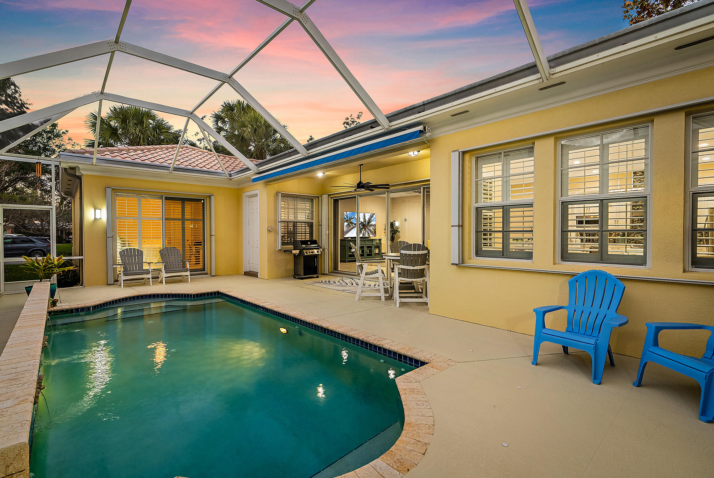 221 Florence Drive Jupiter, FL 33458 - Photo 22 of 28 Screened in Patio