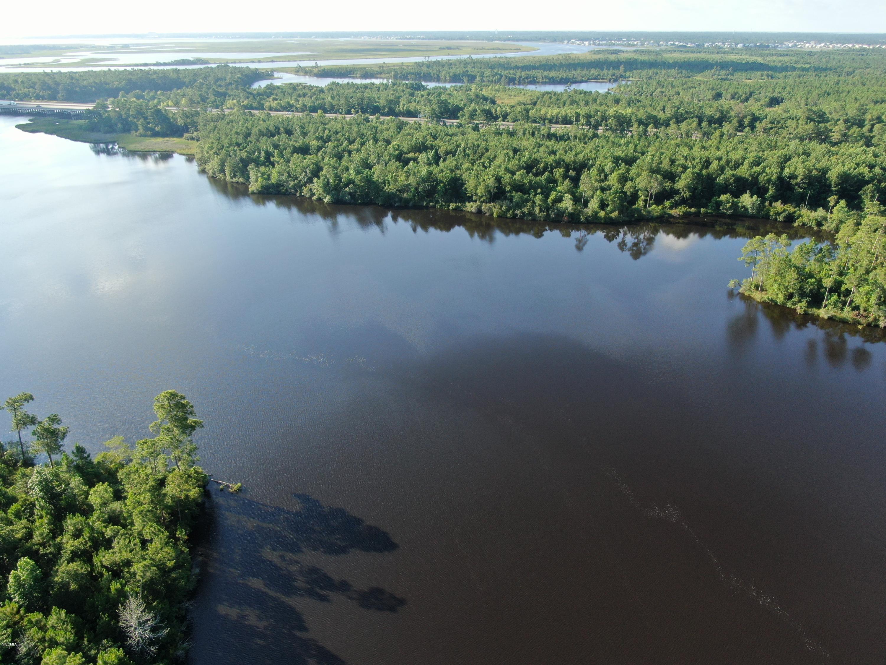 0 Jordan Bluff Road Kiln, MS 39556 - Photo 4 of 10 Aerial of Lake