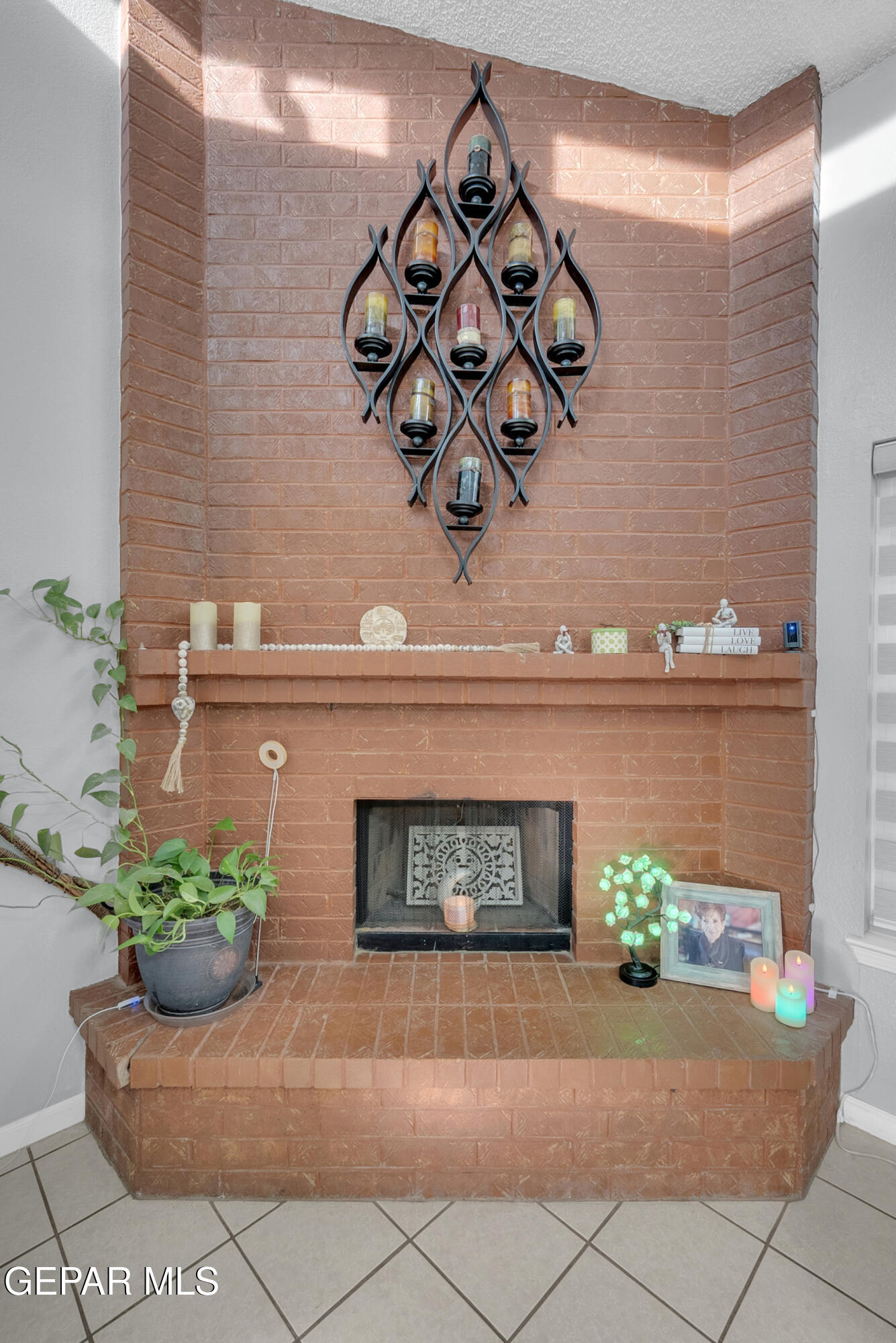 3444 Itasca Street El Paso, TX 79936 - Photo 31 of 88 a living room with a fireplace