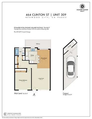$450,000 | 464 Clinton Street, Unit 309, Redwood City, CA 94062