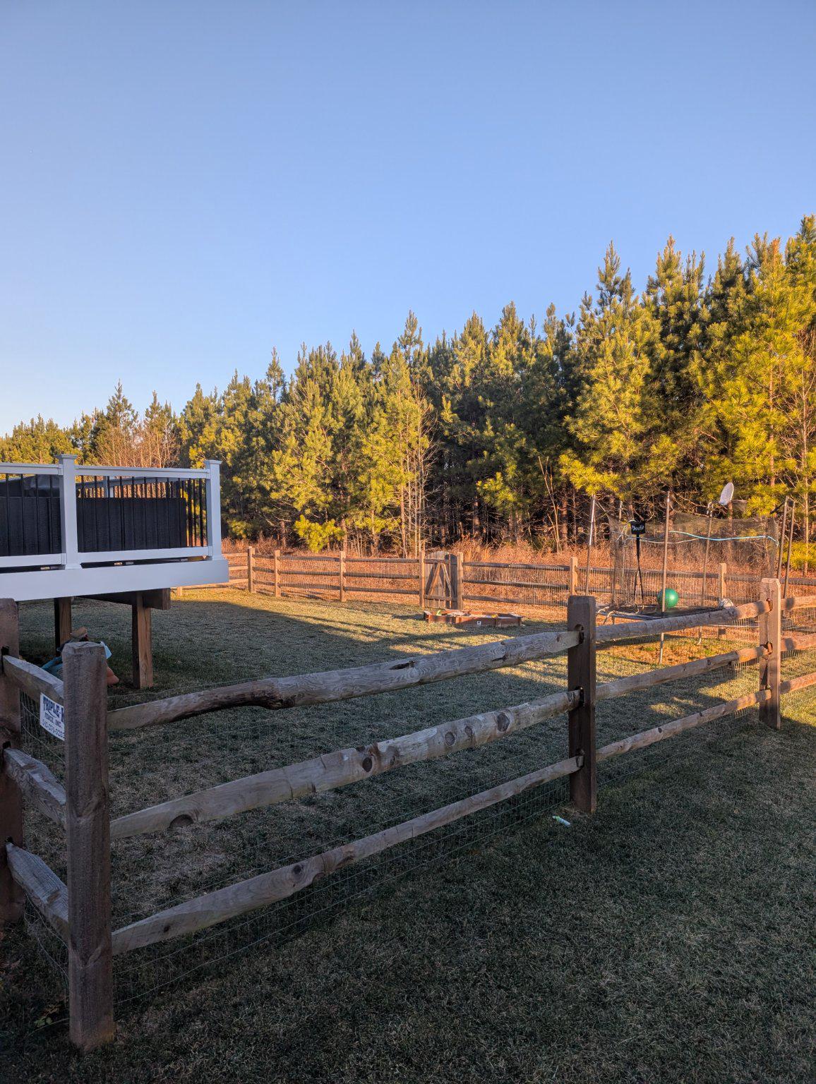 6371 Pointer Lane King George, VA 22485 - Photo 37 of 38 a view of a yard with wooden fence