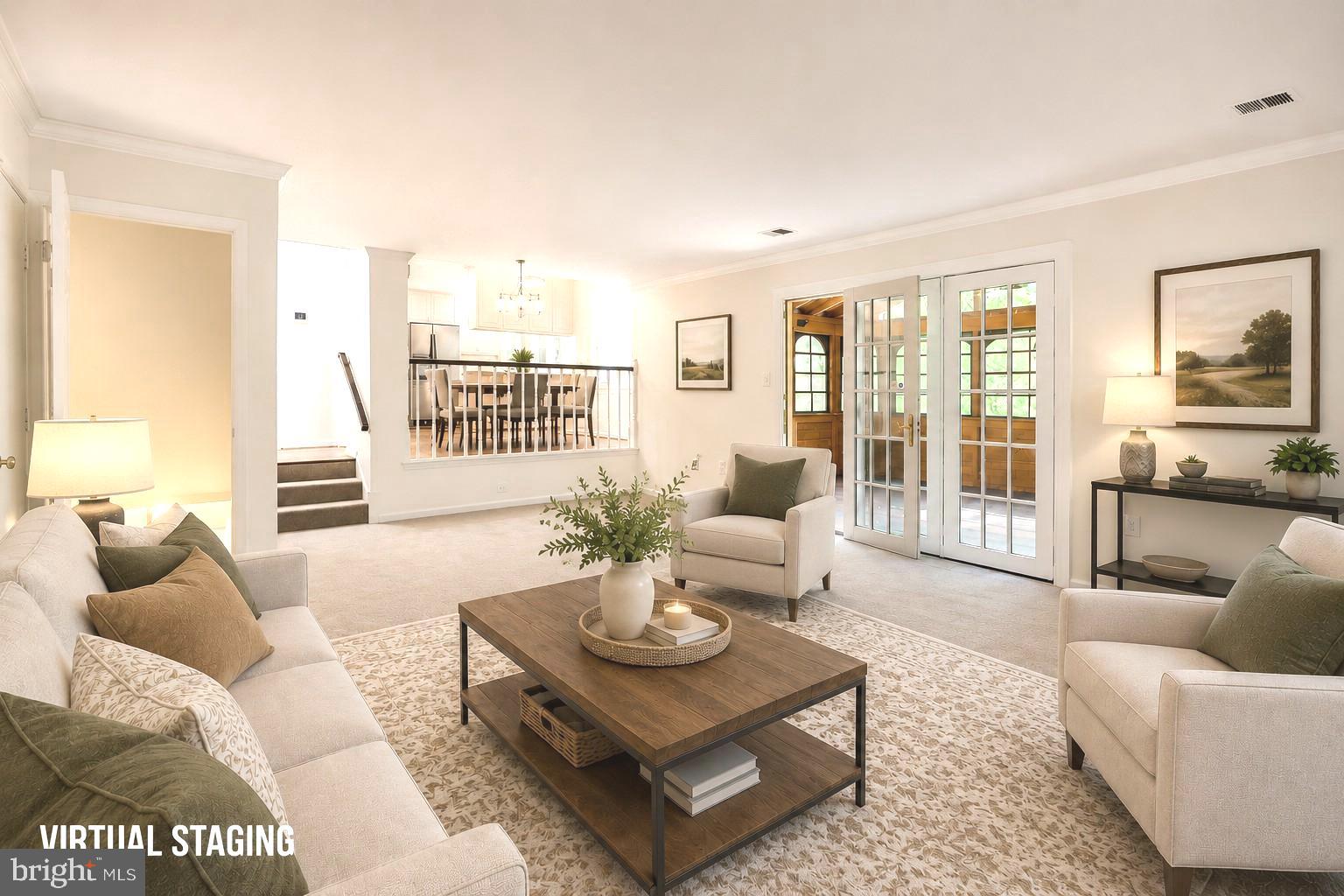 44 Carrollton Road Sterling, VA 20165 - Photo 20 of 68 Family Room Virtual Stage