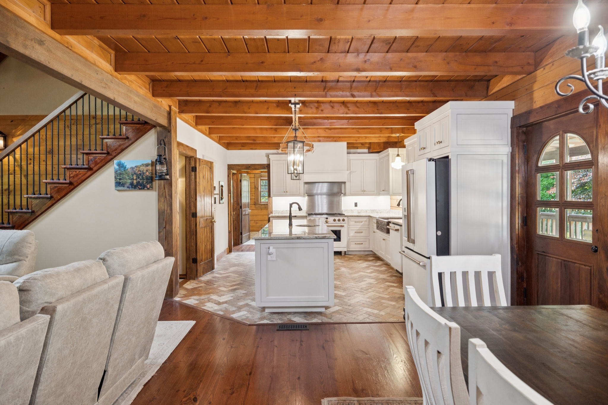 196 Moore Road Westpoint, TN 38486 - Photo 24 of 89 a view of a dining room with furniture window and wooden floor