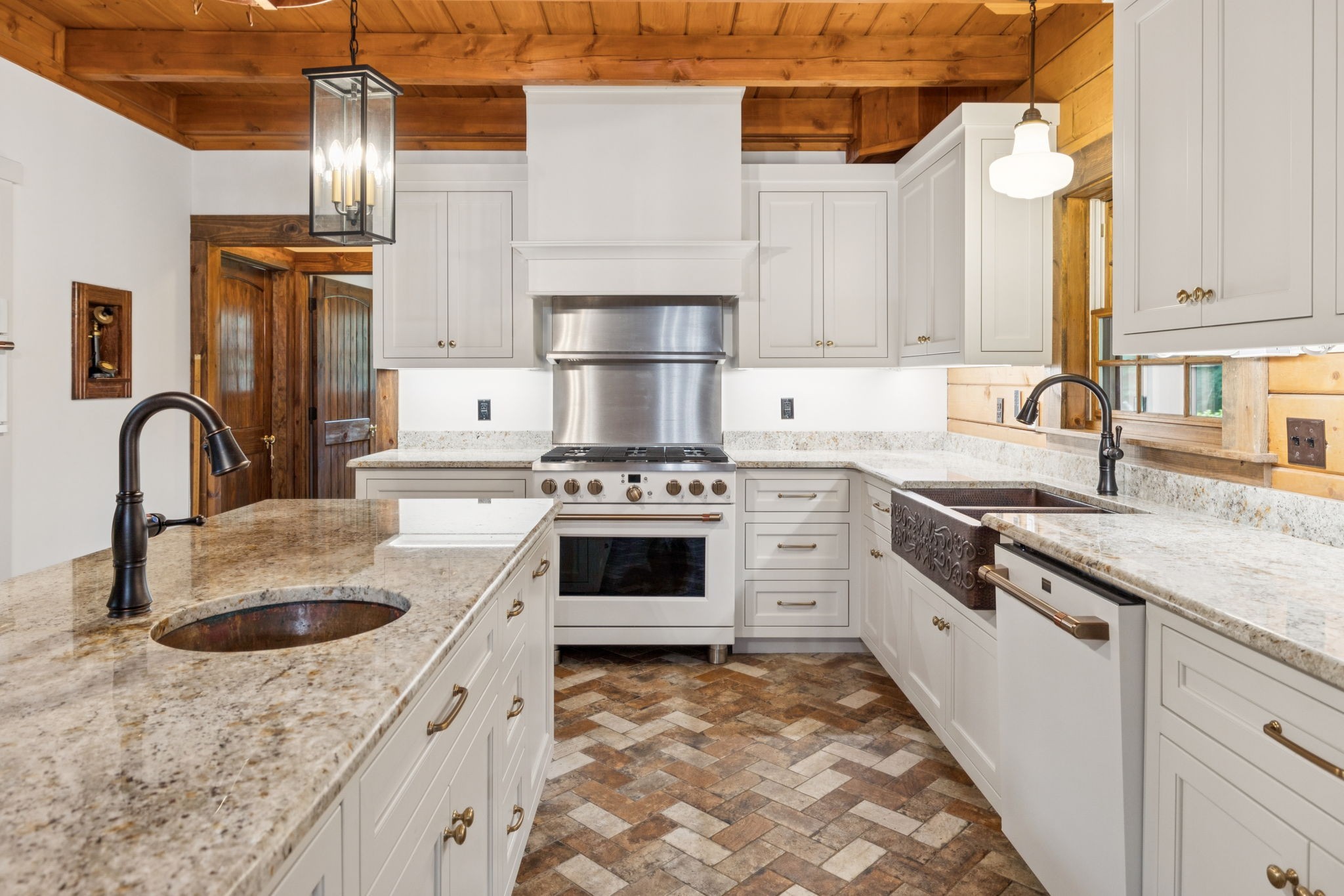 196 Moore Road Westpoint, TN 38486 - Photo 26 of 89 a kitchen with granite countertop a sink stainless steel appliances and cabinets