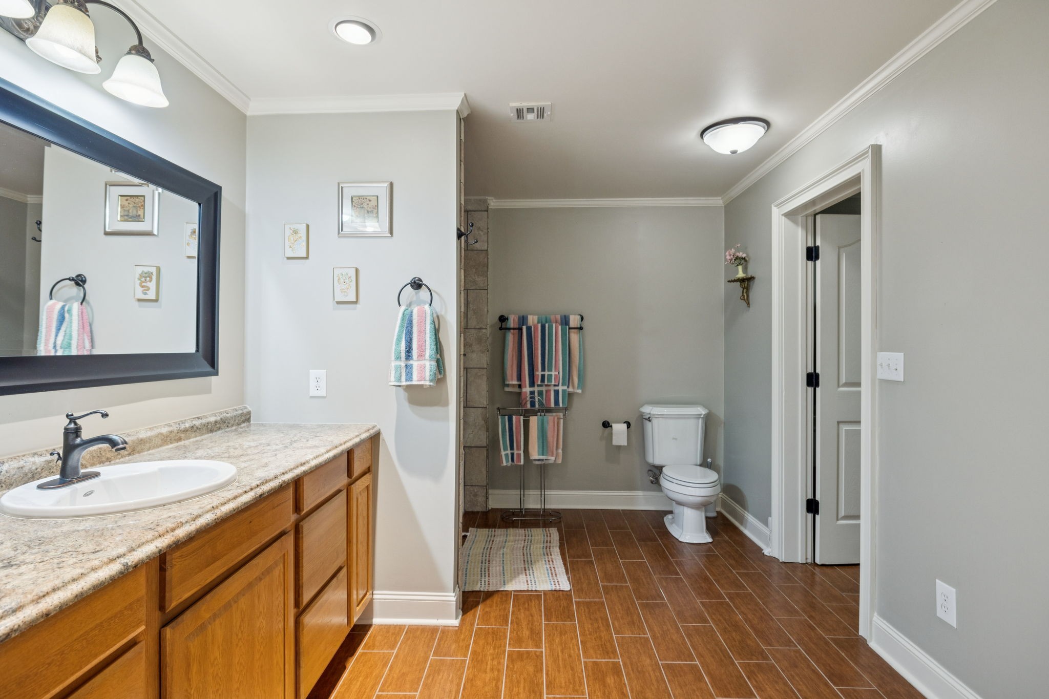 196 Moore Road Westpoint, TN 38486 - Photo 43 of 89 a bathroom with a sink a toilet and shower
