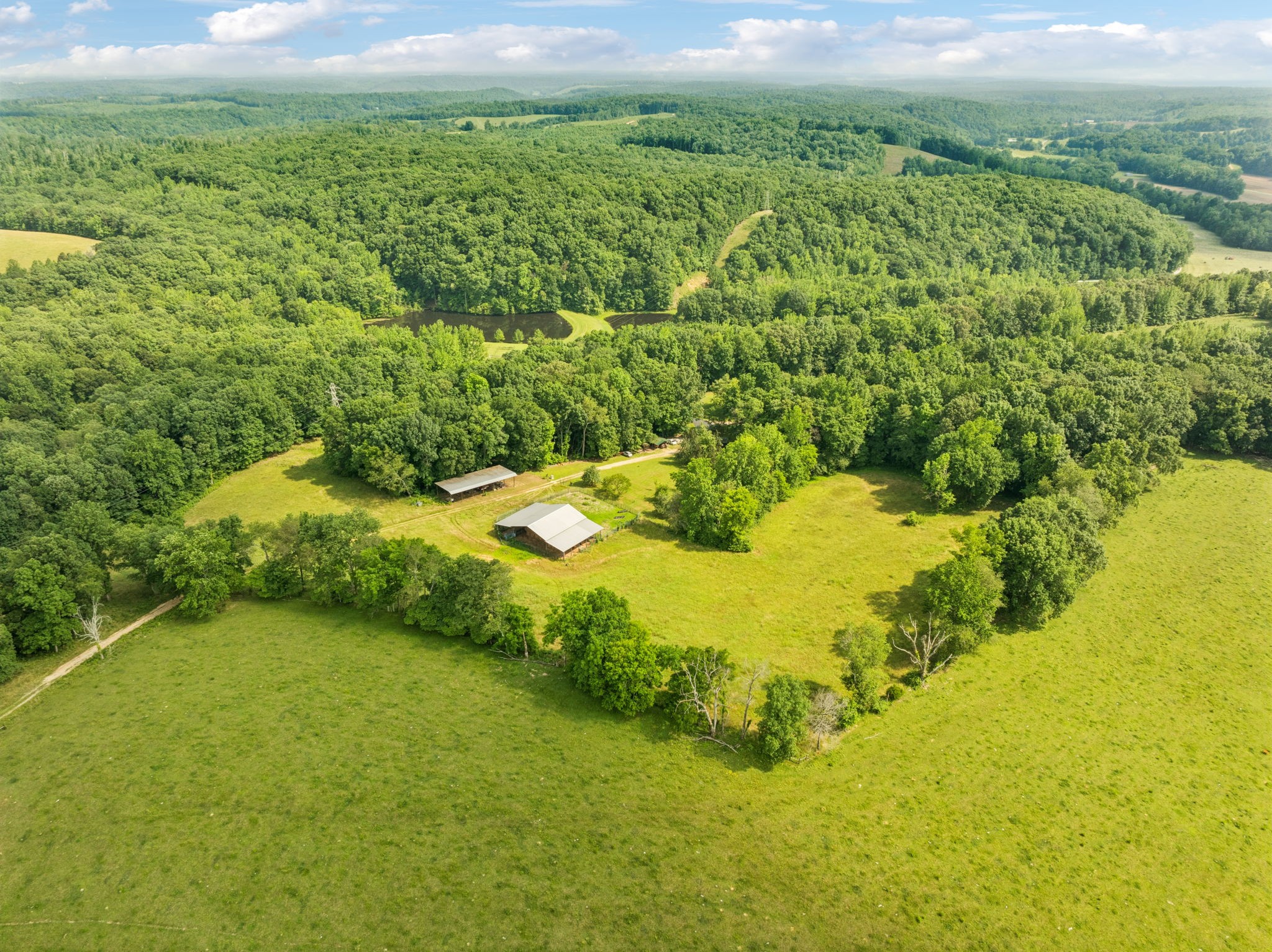 196 Moore Road Westpoint, TN 38486 - Photo 88 of 89 a view of a garden with an outdoor space