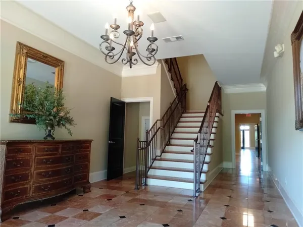 a view of entryway and hall