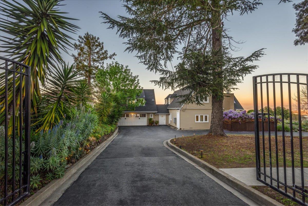 819 Holly Road Belmont, CA 94002 - Photo 61 of 75 a view of a street with a tree in front of it