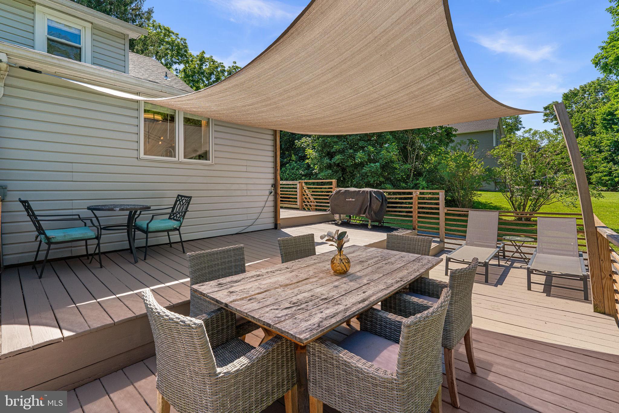 13110 Old Hanover Road Reisterstown, MD 21136 - Photo 31 of 39 Huge deck with space for dining & entertaining