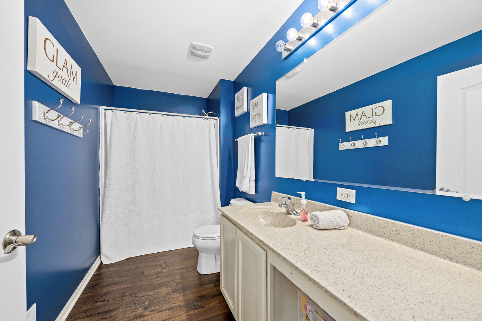 2297 Deerpath Road Bolingbrook, IL 60490 - Photo 30 of 46 a bathroom with a sink and a mirror