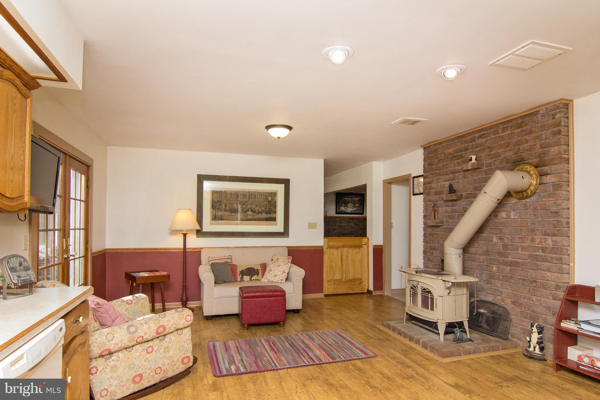 1834 Liberty Road Westminster, MD 21157 - Photo 16 of 30 Country kitchen with wood burning stove!