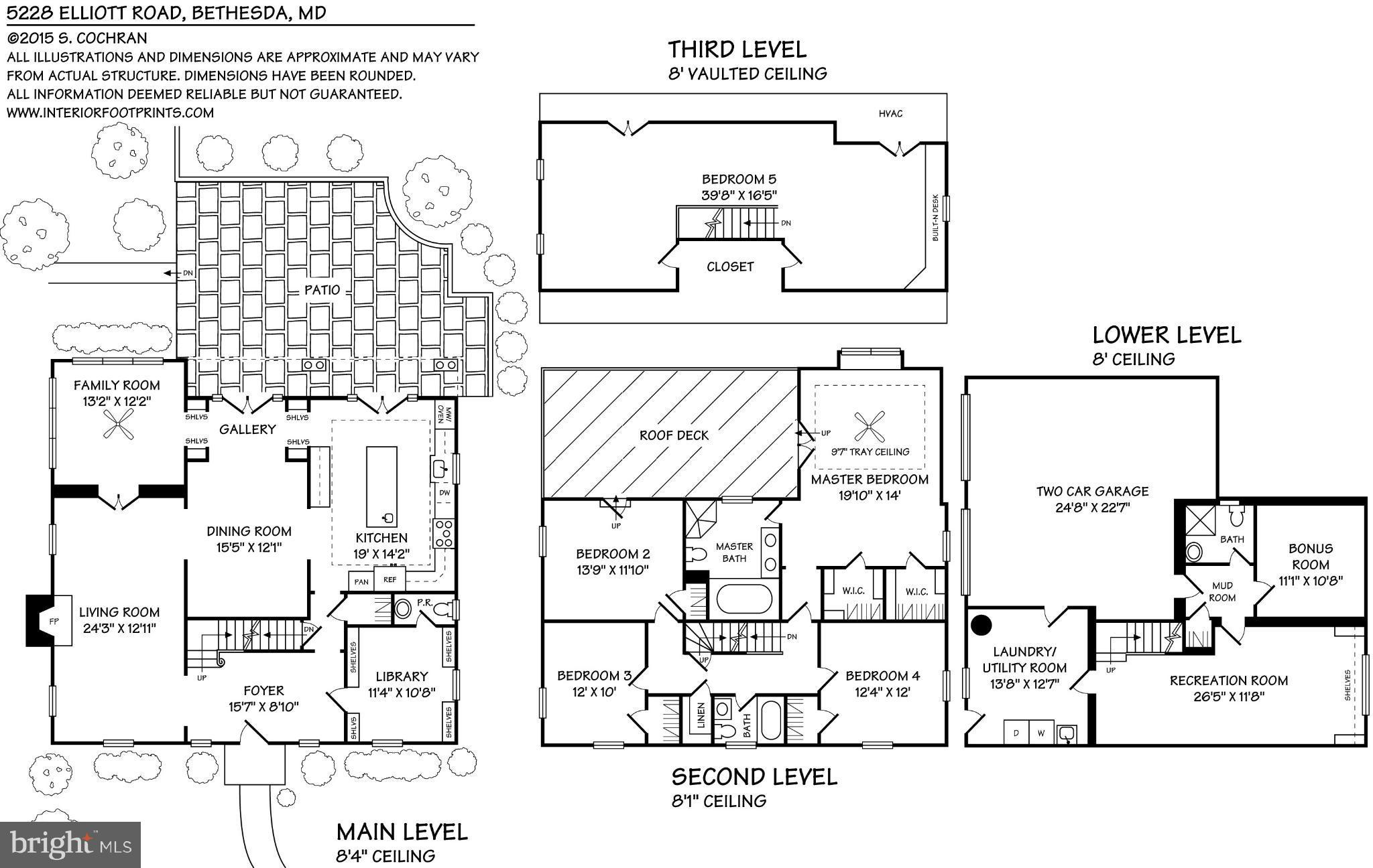 5228 Elliott Road Bethesda, MD 20816 - Photo 30 of 30 Floor plan