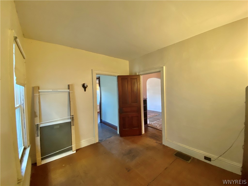 402 Baynes Street Buffalo, NY 14213 - Photo 24 of 37 Upper Apartment: 1st of 3 bedrooms. It also has a