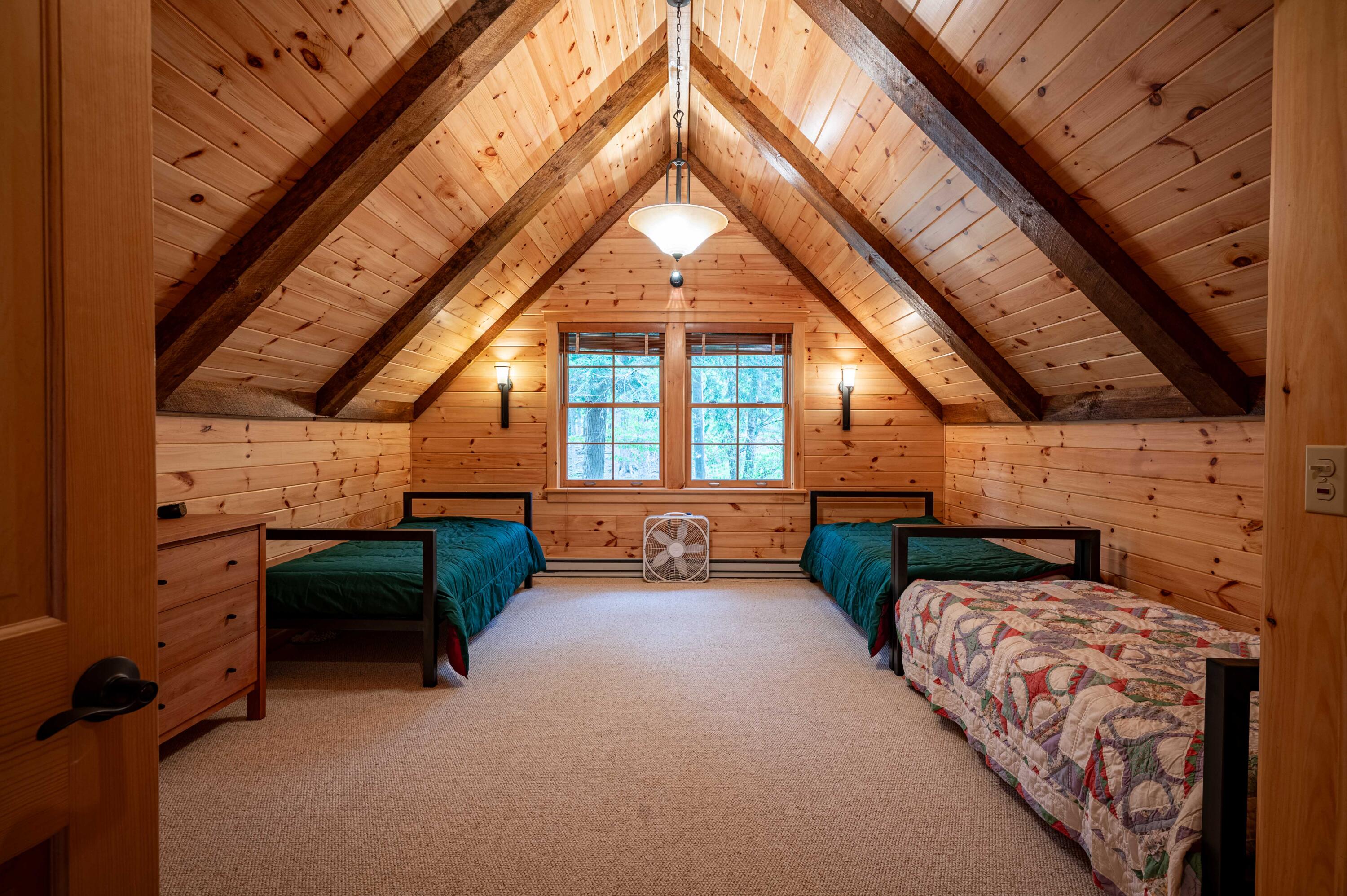 2525 North Point Road Raquette Lake, NY 13436 - Photo 40 of 48 Loft Bedroom