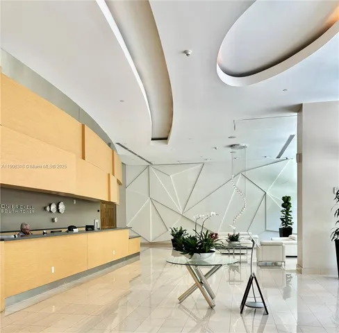 a front view of a building