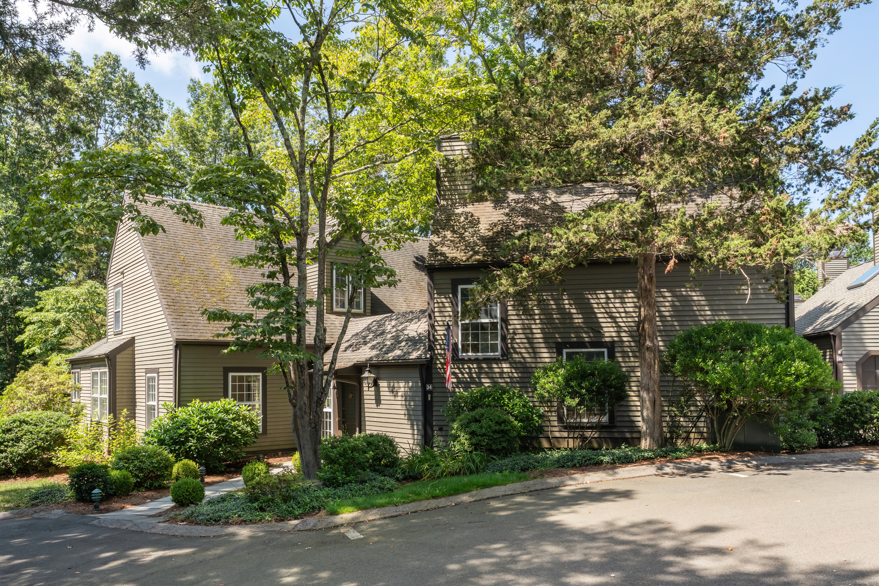 34 Long Hill Farm Guilford, CT 06437 - Photo 1 of 1 front view of a house with a tree