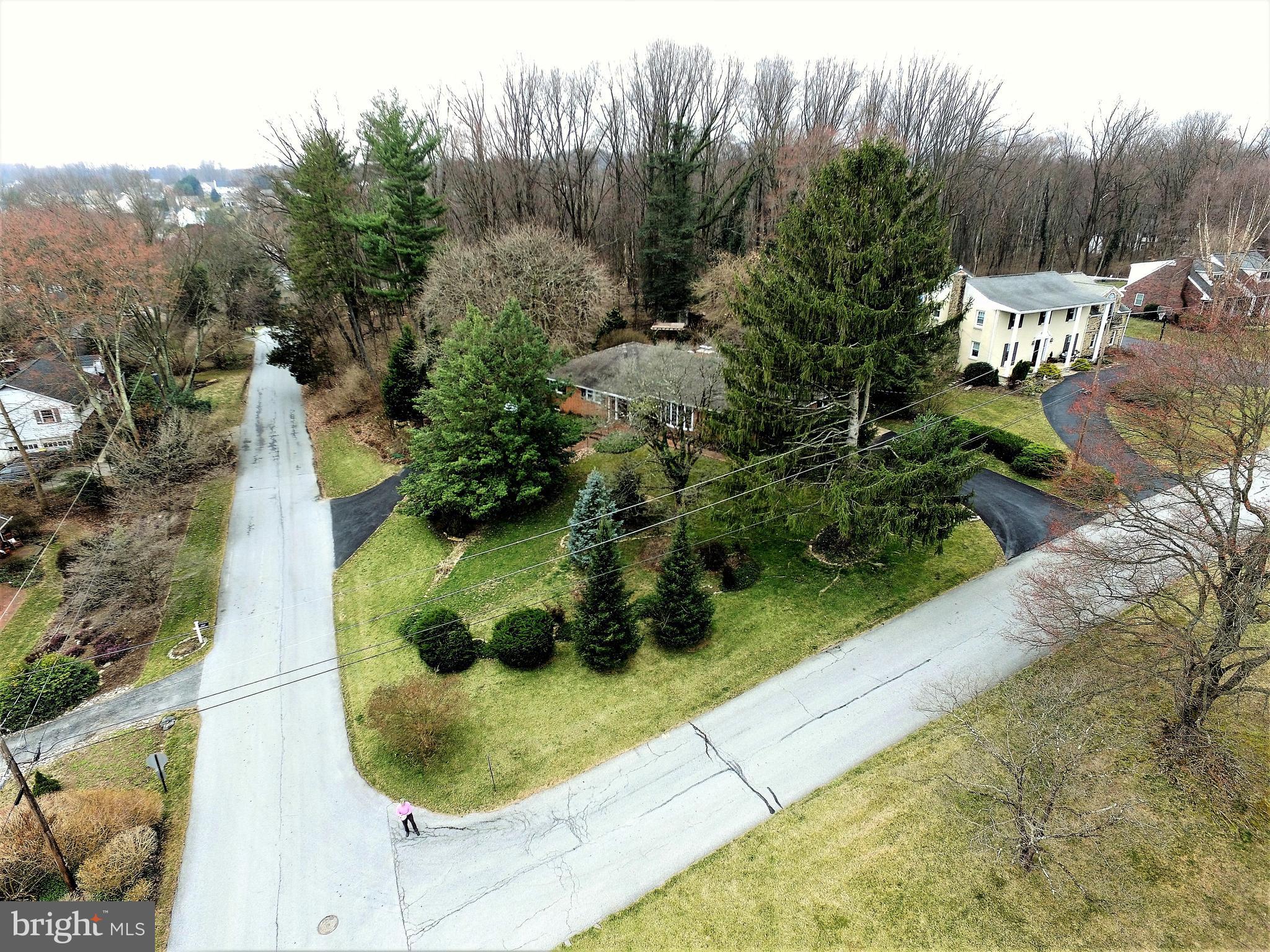 Half Acre.  Corner Lot.  Private Street.