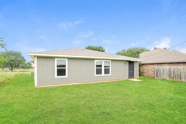 a house that has a backyard