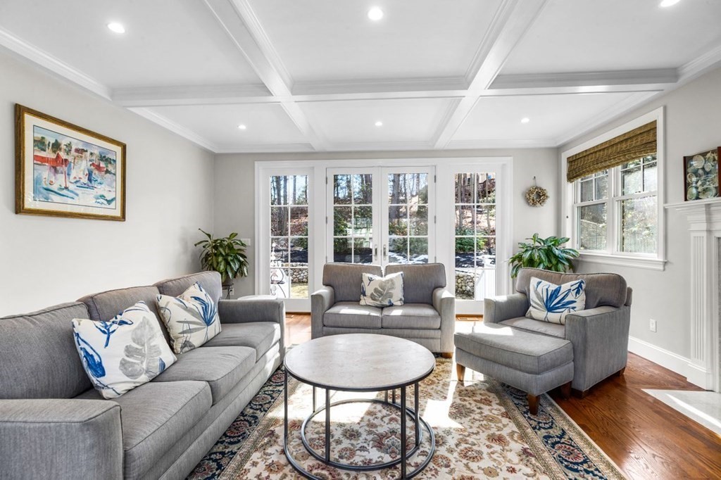 36 Newbrook Circle Newton, MA 02467 - Photo 16 of 29 a living room with furniture and a large window