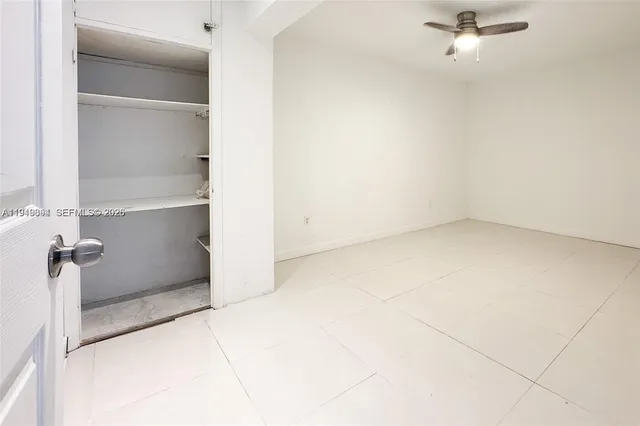 a view of empty room