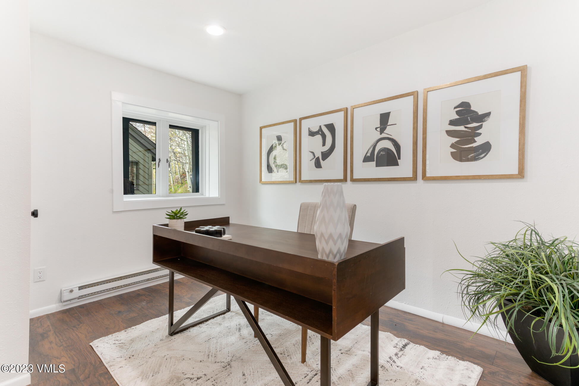 3910 Fall Line Drive, Unit 19 Vail, CO 81657 - Photo 29 of 40 a view of a workspace with furniture
