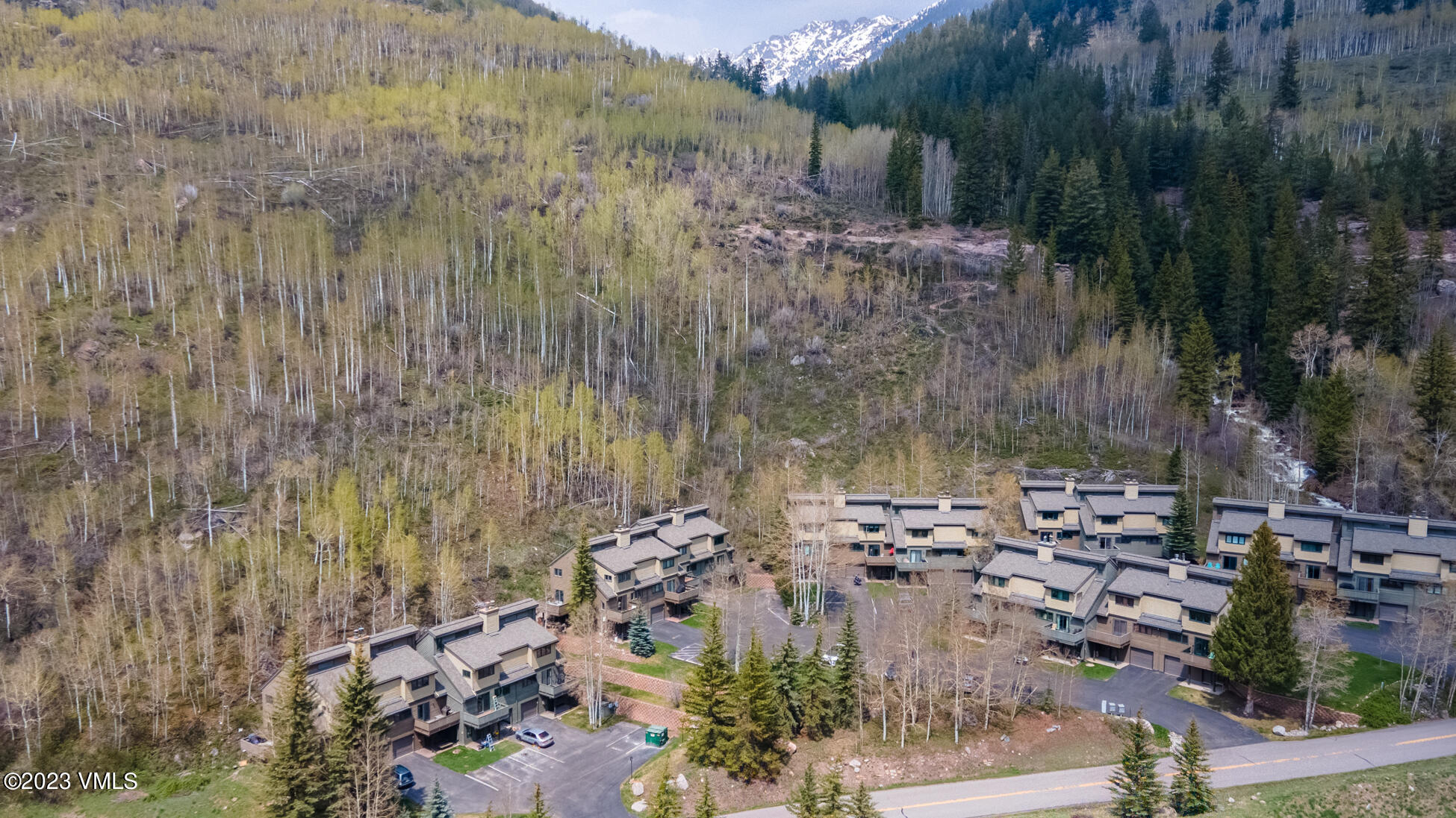 3910 Fall Line Drive, Unit 19 Vail, CO 81657 - Photo 37 of 40 a view of lot of trees and covered with trees