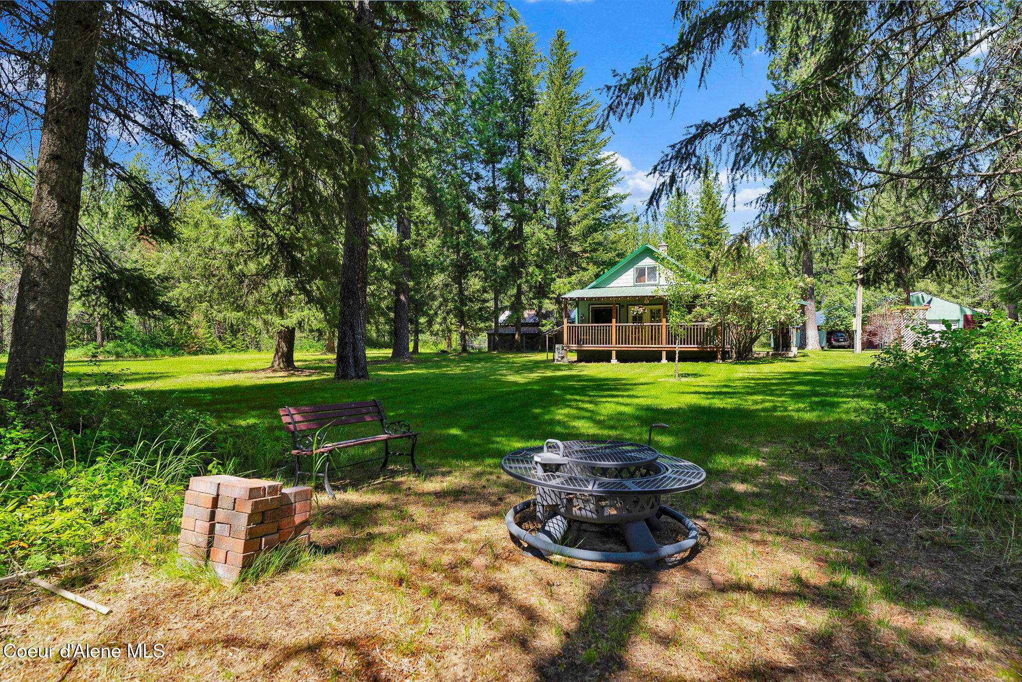 24805 North Cedar Mountain Road Athol, ID 83801 - Photo 56 of 82 Firepit