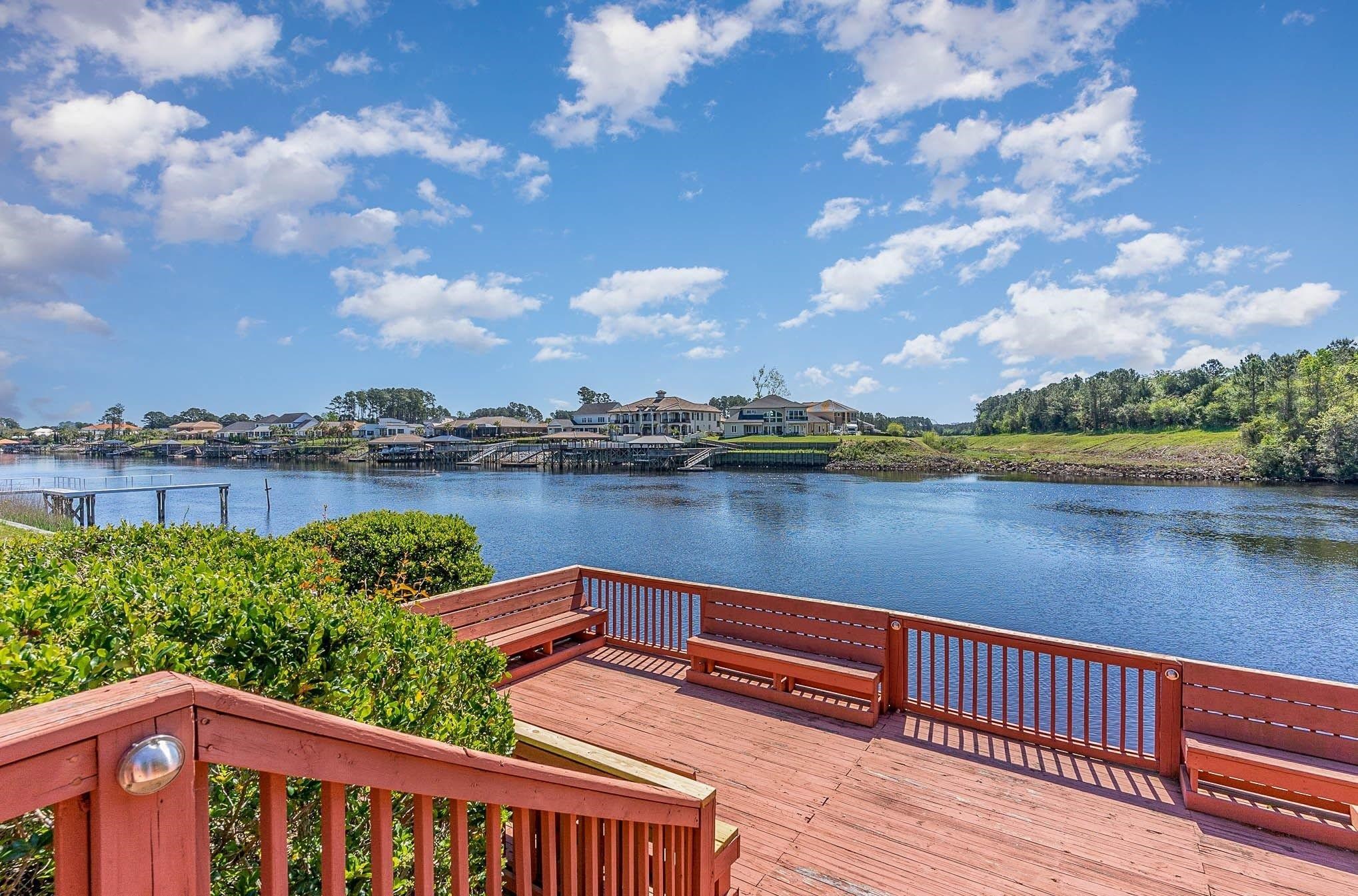 902 Shipmaster Avenue Myrtle Beach, SC 29579 - Photo 36 of 40 Dock area featuring a deck with water view