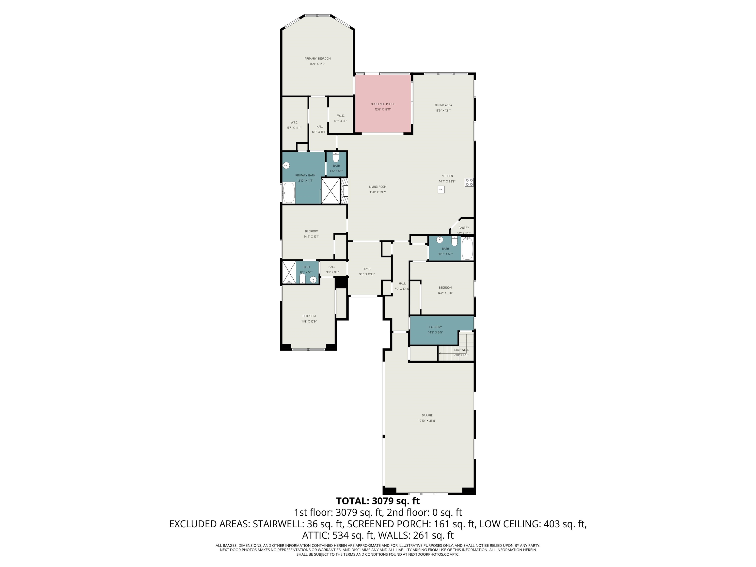 902 Shipmaster Avenue Myrtle Beach, SC 29579 - Photo 40 of 40 View of floor plan / room layout