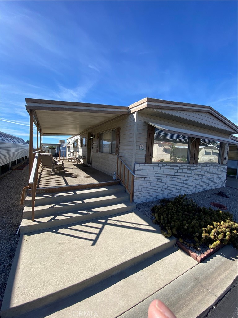 12680 4th Street, Unit 39 Yucaipa, CA 92399 - Photo 5 of 45 a view of house with a outdoor space