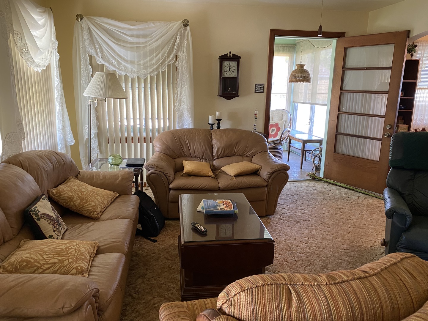 334 Clark Street Oglesby, IL 61348 - Photo 2 of 8 a living room with furniture and a large window