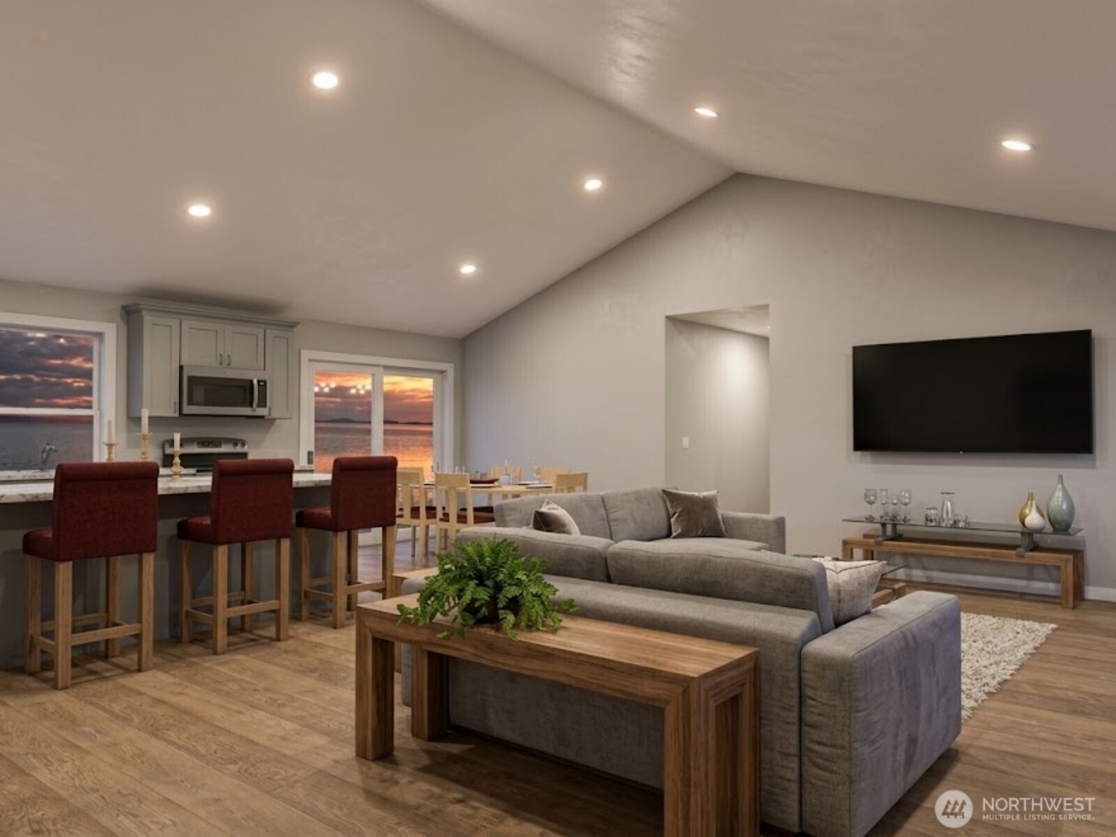 5 Endor Heights Vader, WA 98593 - Photo 2 of 15 a living room with furniture and a flat screen tv